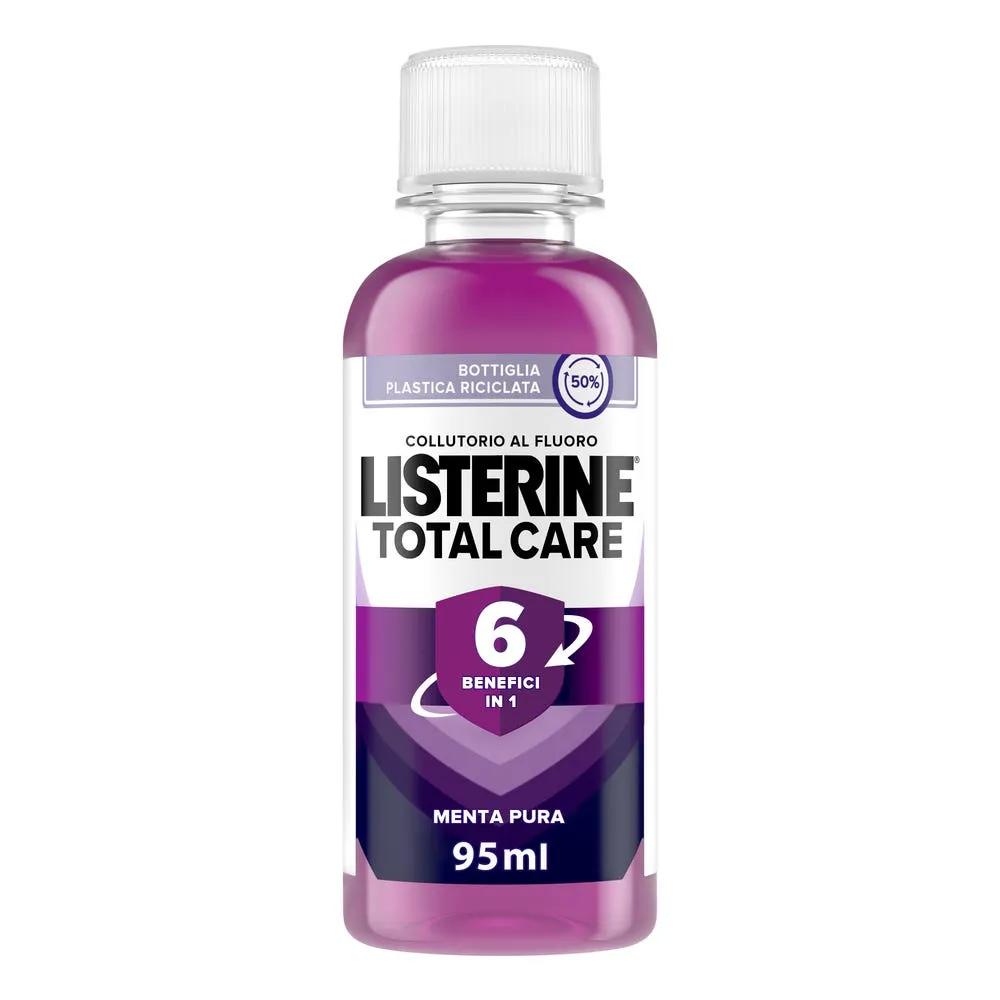 Listerine Total Care Collutorio alla Menta Antiplacca e Antibatterico 95 ml