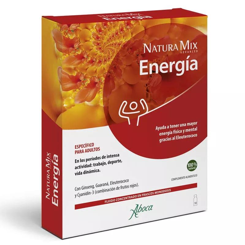 Aboca Natura Mix Advanced Energía 10 Frascos