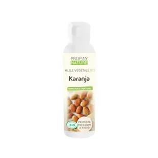 Olio vegetale biologico di Karanja per aromaterapia e fitoterapia Propos' Nature 100ml