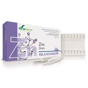 Soria Natural Glucosor Zinc 28 Ampoules
