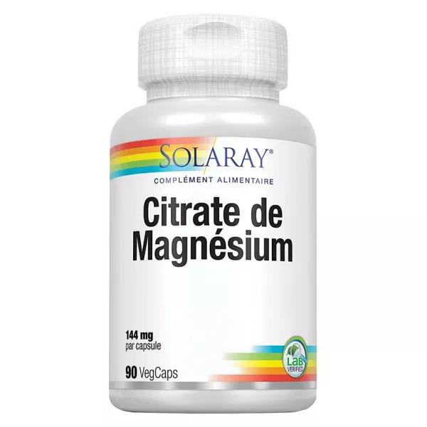 Solaray Citrato de Magnesio 90 cápsulas vegetales