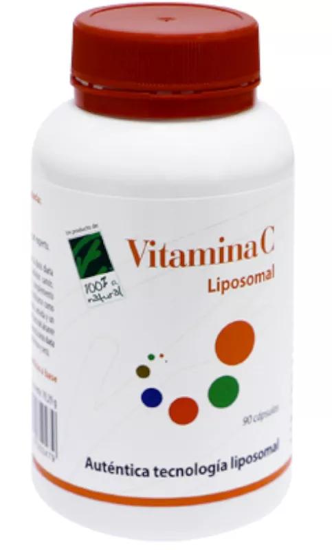 100% Natural Vitamina C Liposomal 90 Cápsulas