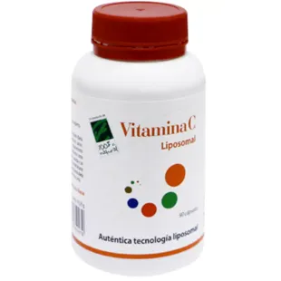 100% Natural Vitamina C Liposomal 90 Cápsulas