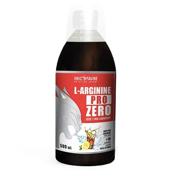 Eric Favre Booster & Pre Work Out L-Arginine Pro Zero Cola Citron 500ml