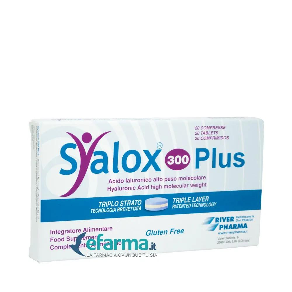 River Pharma Syalox Plus 300 Integratore Acido Ialuronico 20 Compresse