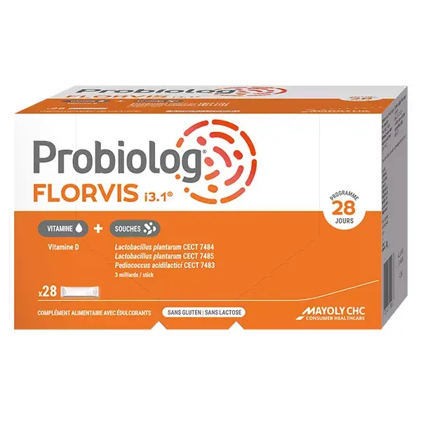 Probiolog Florvis Integratore Alimentare 28 sticks