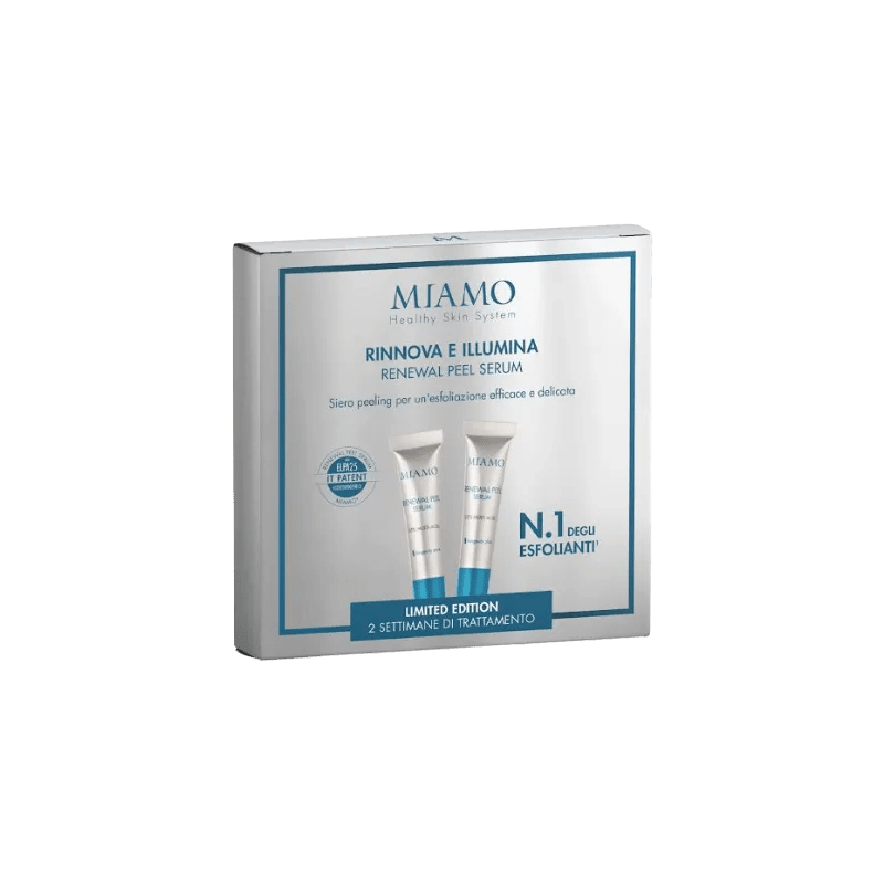 Miamo Renewal Peel Anti-Age Siero Multi Acid Peeling Viso Anti Age 2 tubi 5 ml