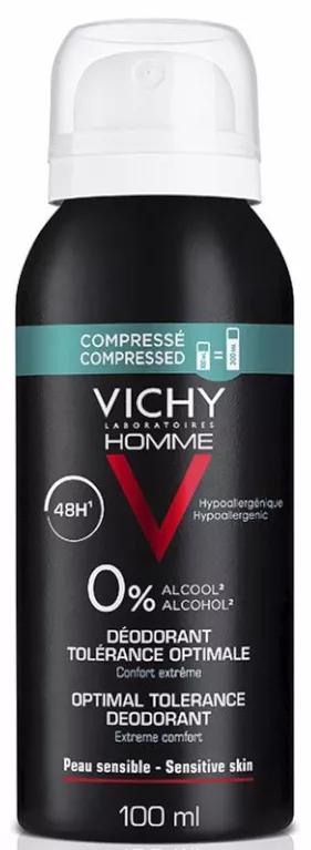 Vichy Homme Desodorante Tolerancia Óptima 100 ml