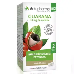 Arkopharma Arkogélules Guarana Bio 130 gélules