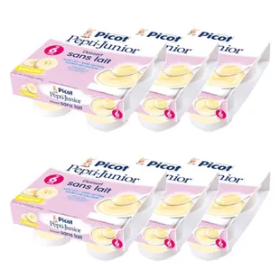 Picot Il mio primo dessert senza latticini Banana +6 mesi 4 x 100 g - Confezione da 6 scatole