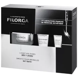 Filorga Time Filler 5 XP 50 ml + Intensivserum 4 ml + Nachtcreme 15 ml
