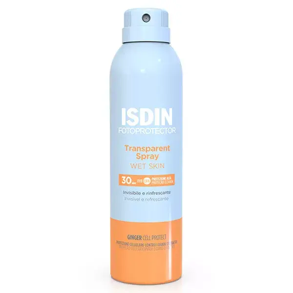 ISDIN Fotoprotector Transparent Spray Crème Solaire Corps SPF30 250ml