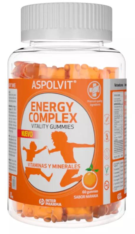 Aspolvit Energy Complex Sabor Naranja 60 Gummies