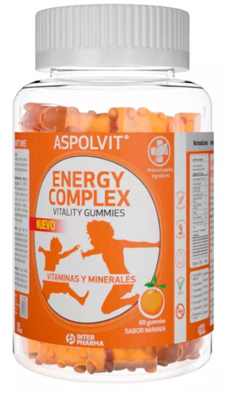 Aspolvit Energy Complex Sabor Laranja 60 Gomas