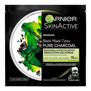 Garnier Black Pure Charcoal Fabric Mask 32 ml