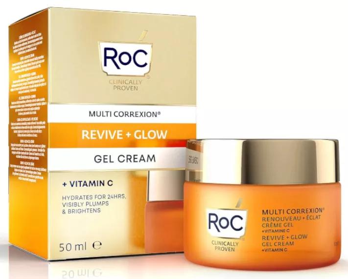 Roc Revive+Glow Crema Sérum Día 50 ml