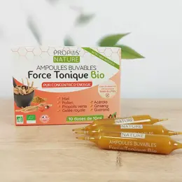 Propos' Nature Apithérapie Force Tonique Bio 10 ampoules