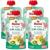 Holle Smoothie KIWI KOALA Pear, Banana and Kiwi +8m 4x100 gr