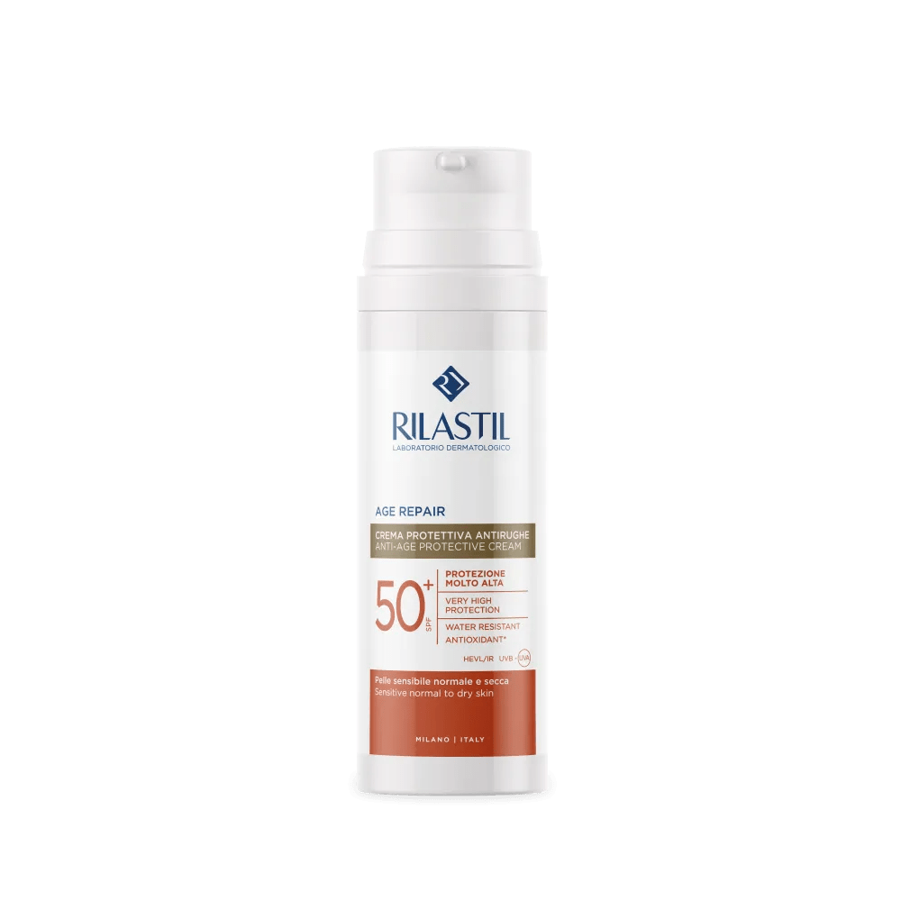 Rilastil Fotoprotezione 365 Age Repair SPF 50+ Crema Solare Viso Antietà 50 ml