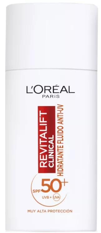 L'Oréal Revitalift Klinisches Anti-UV-Feuchtigkeitsfluid SPF50+ 50 ml