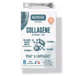 Nutrivie Collagène Nomade 20 sticks