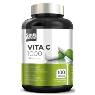 Soul Project Vita C 1000 Vitamin C + Bioflavonoids 100 Capsules
