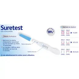 Suretest Test d'Ovulation Boîte de 10