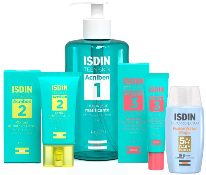 Isdin Acniben Routinetag