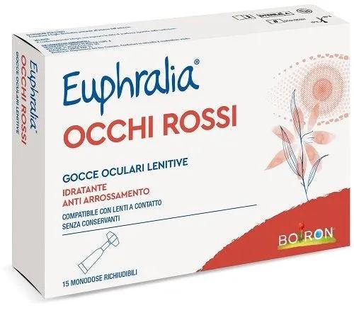 Euphralia Occhi Rossi Gocce Oculari Lenitive 15 Flaconcini Monodose 0,5 Ml