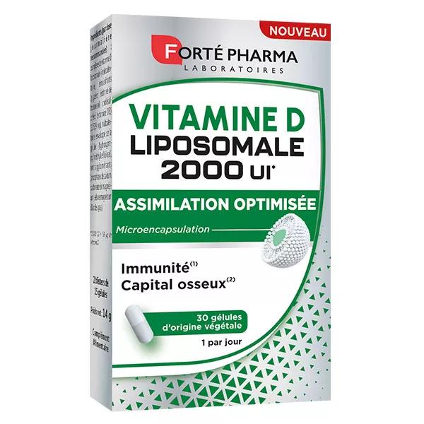 Forté Pharma Vitamina D Liposomal 2000 UI Inmunidad ósea 30 cápsulas vegetales