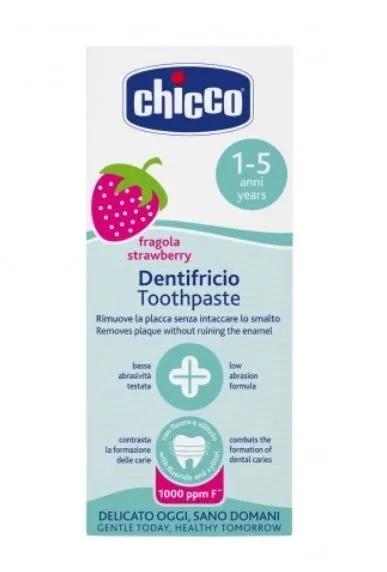 Chicco Dentifricio Alla Fragola Per Bambini Da 12 Mesi 50 ml