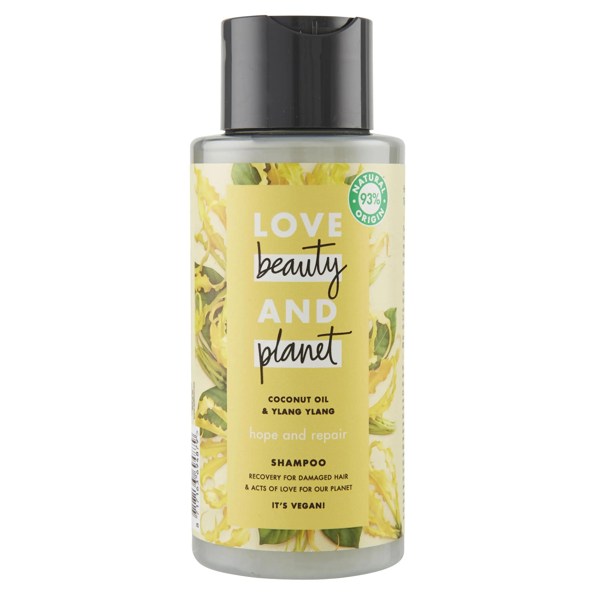 Love Beauty and Planet Olio di cocco e Fiore di Ylang Ylang Shampoo Ristrutturante 400 ml