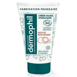 Dermophil Crème Mains Bio Noix de Macadamia 50ml