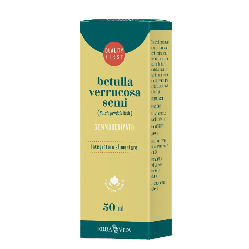 Erba Vita Betulla Semi Gemmoderivato Tonico-Stimolante 50 ml