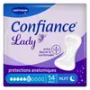 Hartmann Confiance Lady Nuit Protections Anatomiques 6 Gouttes - 14 unités