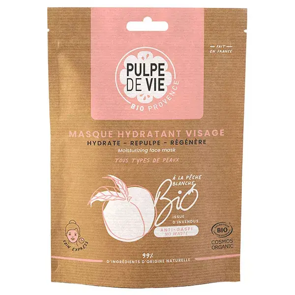 Pulpe de Vie Sex On The Peach Organic Moisturizing Sheet Mask 15ml