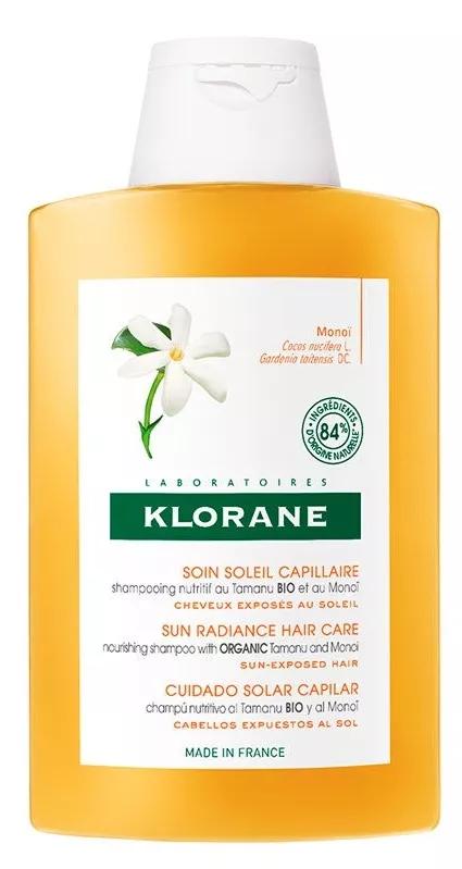 Klorane Bio e Monoi Tamanu Shampoo 200ml