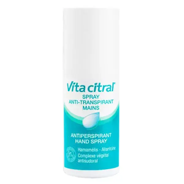 VitaCitral Spray Anti Transpirant Mains 75ml