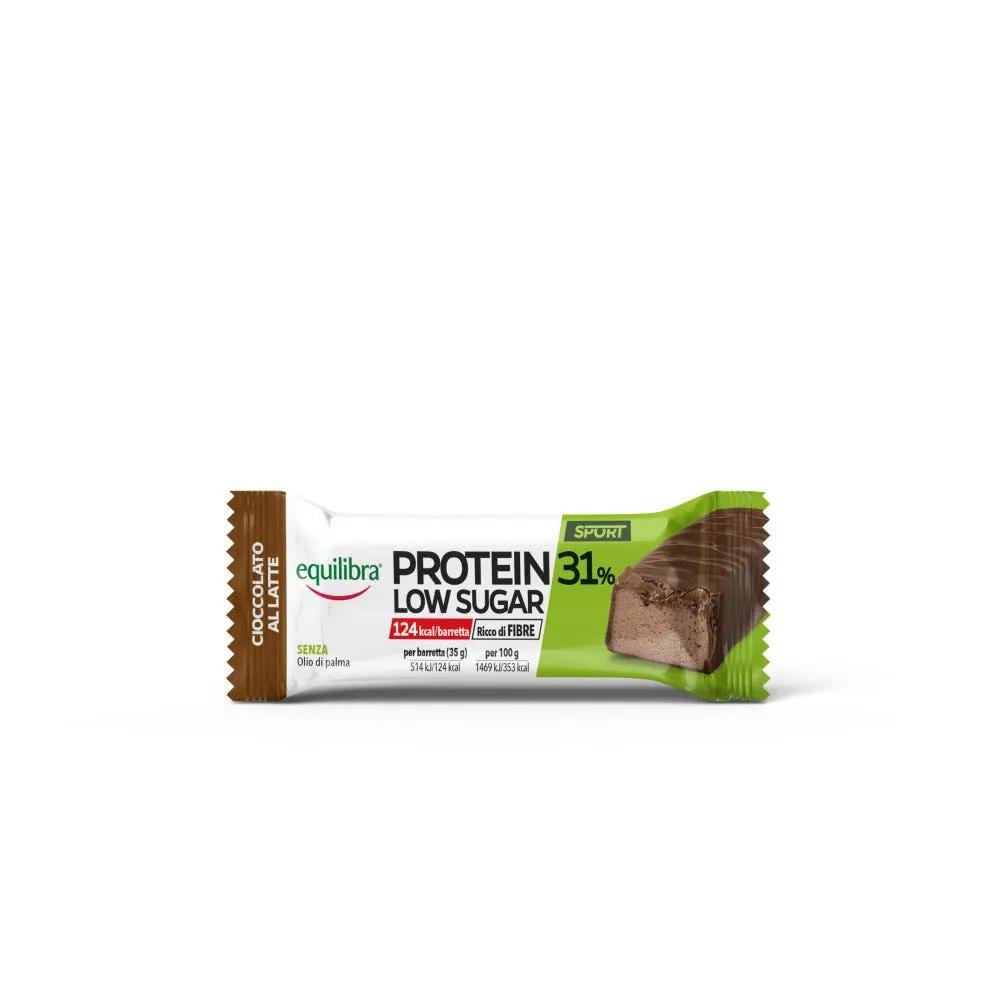 Equilibra Barretta Protein Low Sugar Cioccolato al Latte 35 g