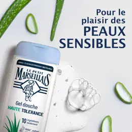 Le Petit Marseillais Douche Gel Hydratant Haute Tolérance Aloe Vera Bio 400ml