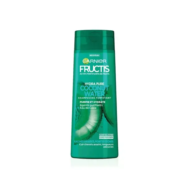 Garnier Fructis Hydra Pure Shampoing Fortifiant Eau de Coco 250ml