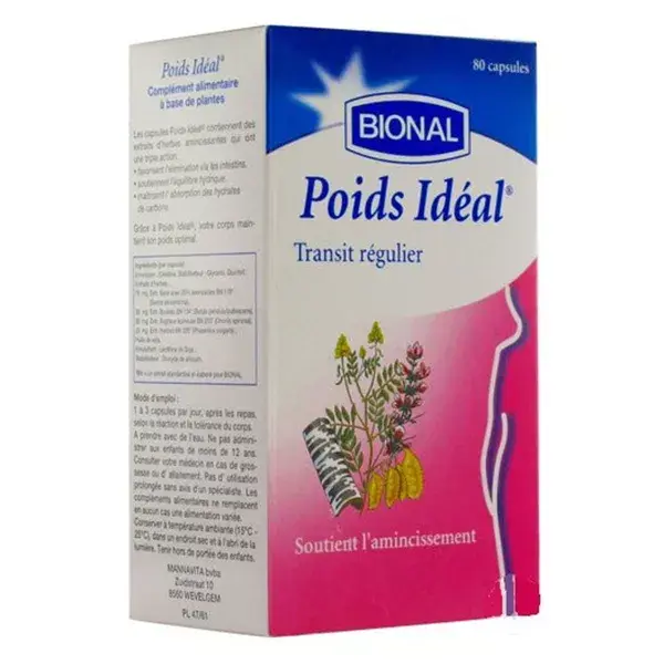 Bional Ideal Weight 80 capsules