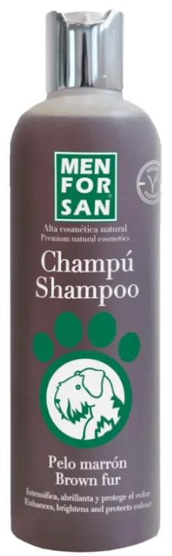 Menforsan Brown Hair Shampoo for Dogs 300 ml