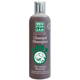 Menforsan Brown Hair Shampoo for Dogs 300 ml