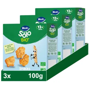 Hero Solo Bolachas Orgânicas para Animais +12m 4x100 gr