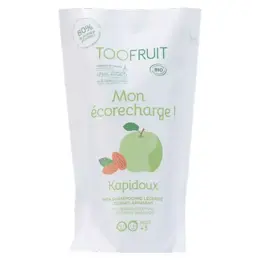 Toofruit Enfant Cheveux Kapidoux Écorecharge Shampoing Pomme Amande Bio 400ml