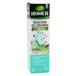 Humer Bouchon de cérumen 99% naturel Spray auriculaire dès 6 ans 50ml