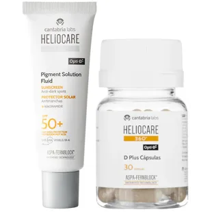 Heliocare 360 Pigment Fluid Solution SPF50+ 50 ml + Heliocare 360 D Plus 30 Capsules
