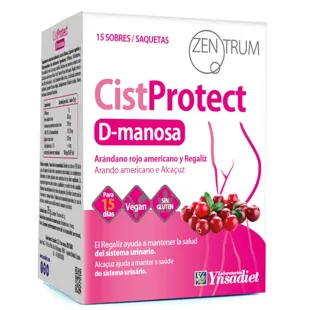 Ynsadiet Zentrum Cistprotect D-Mannose 15 Sachets