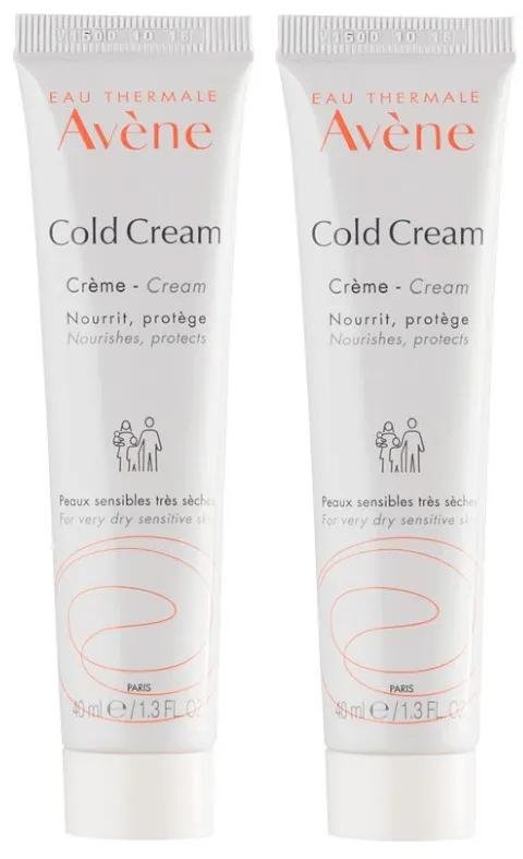 Avène Cold Cream Creme 2x40 ml